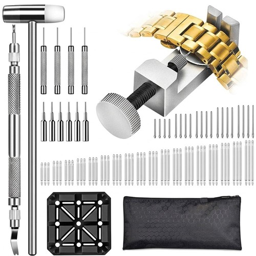 Watch strap link remover tool - strap,
