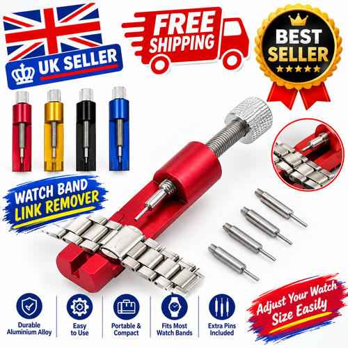 Top metal adjustable watch - top,