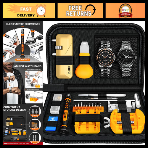 Watch repair tool kit - watch,