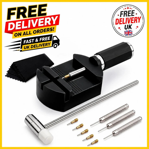 Watch link remover tool kit - link,