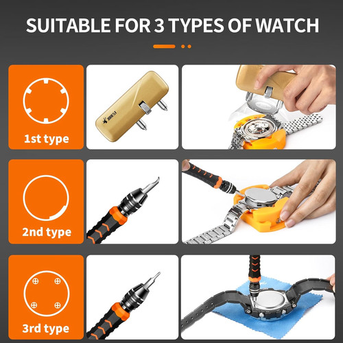 Watch repair tool kit - watch,
