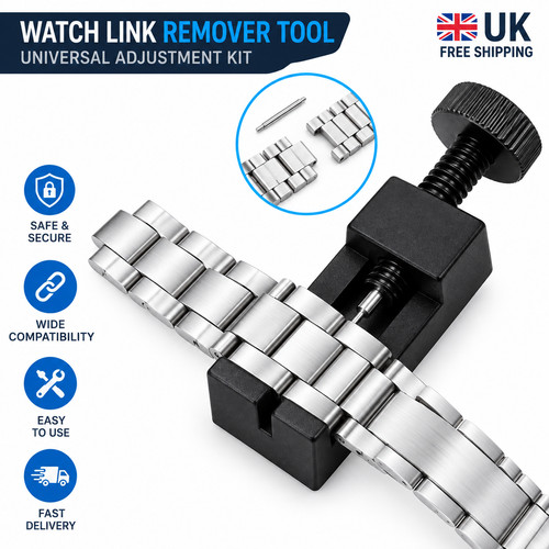 Watch link removal tool kit - link,