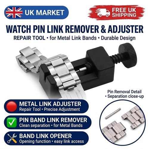 Top metal adjustable watch - adjustable,