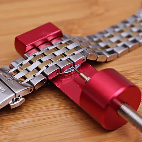 Watch strap link pin tool - strap,