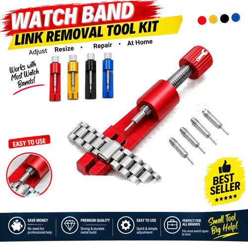 Watch band link - watch,