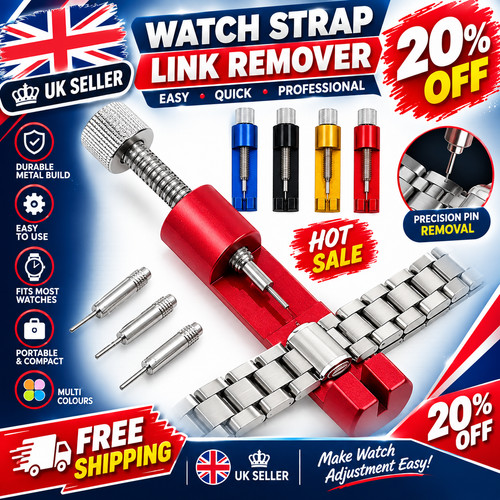 Watch link removal tool kit - watch,