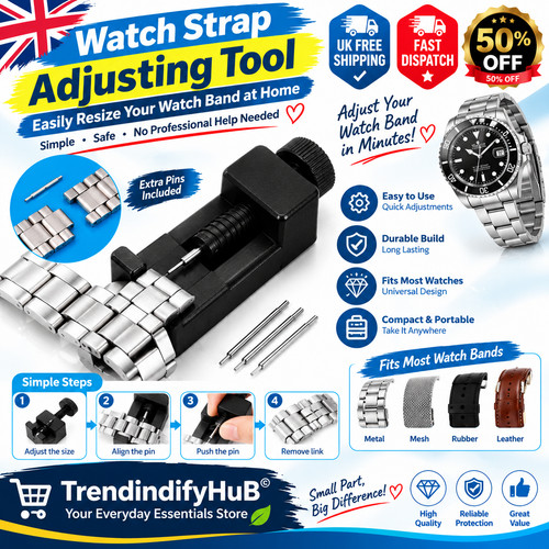 Top metal adjustable watch - adjustable,