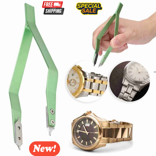 Shaped watch spring bar - shaped,