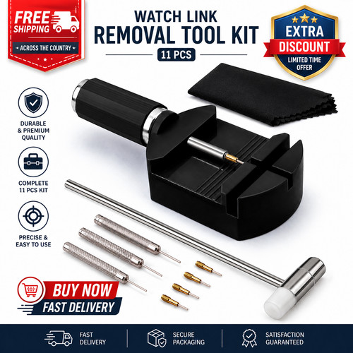 Watch link remover tool kit - tool,